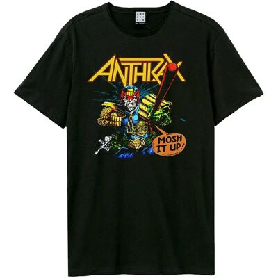 Amplified Clothing I Am The Law Band Logo - T-shirt, Svart, S-XXL Amplified Clothing I Am The Law Band Logo - T-shirt, Svart, S-XXL