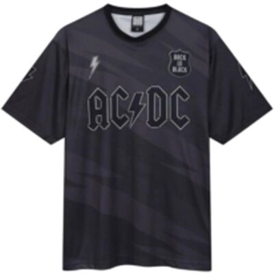 AC/DC Back In Black Rock FC Fotbolls- och träningsshirt - Fotbolls- och träningsshirt AC/DC Back In Black Rock FC Fotbolls- och träningsshirt - Fotbolls- och träningsshirt