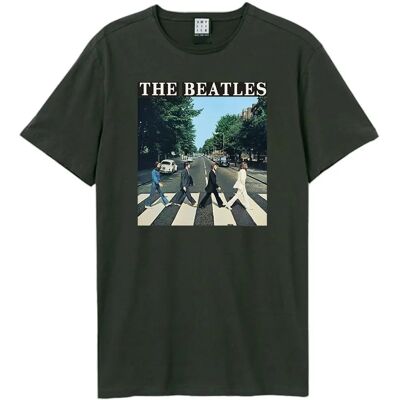 Beatles Abbey Road Amplified Large Vintage Charcoal T-Shirt - T-Shirt Beatles Abbey Road Amplified Large Vintage Charcoal T-Shirt - T-Shirt