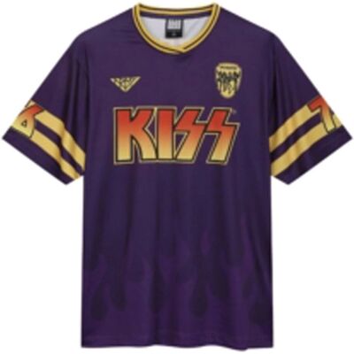 Kiss Destroyer Rock FC Svart M - Fotbolls-tröja Kiss Destroyer Rock FC Svart M - Fotbolls-tröja