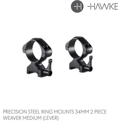 Pierścienie Stalowe Hawke 34mm - Montaż Pierścienie Stalowe Hawke 34mm - Montaż