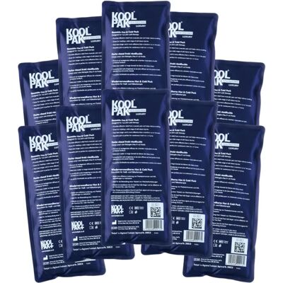 Koolpak - Luxury - 12x29cm - 10 Pack - Hot & Cold Pack Koolpak - Luxury - 12x29cm - 10 Pack - Hot & Cold Pack