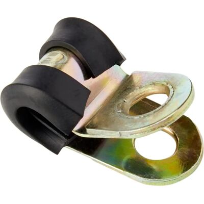 Sealey P-Clip Rubber Lined Ø5mm - P-Clip, Zinc plated, DIN 3016, 8mm hole Sealey P-Clip Rubber Lined Ø5mm - P-Clip, Zinc plated, DIN 3016, 8mm hole