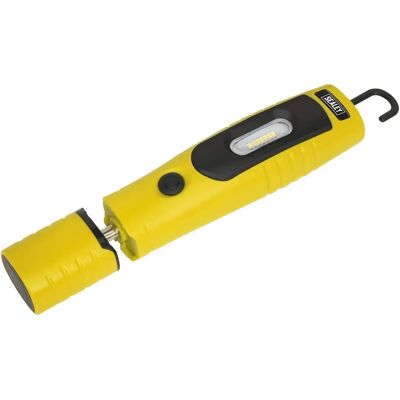 Sealey LED3602Y Lampe d’inspection rechargeable - Jaune - Publicité Sealey LED3602Y Lampe d’inspection rechargeable - Jaune - Publicité