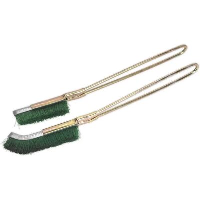 Sealey WB06N Nylon Brush Set - Brush Set 2pc Sealey WB06N Nylon Brush Set - Brush Set 2pc