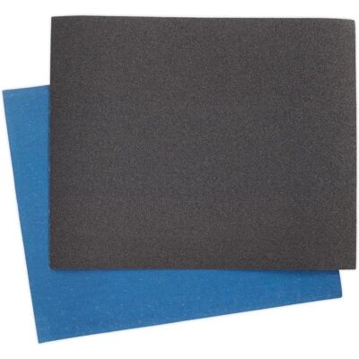 Papier abrasif Sealey ES2328150 Bleu - Granulométrie 150 - 230x280mm - Pack de 25 - Publicité Papier abrasif Sealey ES2328150 Bleu - Granulométrie 150 - 230x280mm - Pack de 25 - Publicité