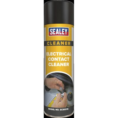 Sealey SCS021 Electrical Contact Cleaner - 500ml - Pack of 6 Sealey SCS021 Electrical Contact Cleaner - 500ml - Pack of 6