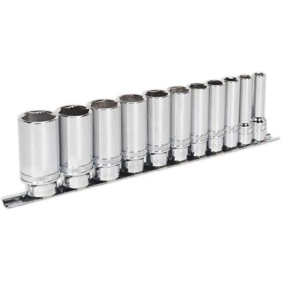 Sealey AK2743 Steckschlüssel-Set 11-teilig Tiefsicherung - Imperial Sealey AK2743 Steckschlüssel-Set 11-teilig Tiefsicherung - Imperial