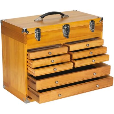 Sealey AP1608W Walnut Machinist Toolbox - Tool Storage Sealey AP1608W Walnut Machinist Toolbox - Tool Storage