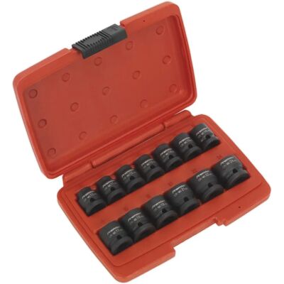 Set di bussole di impatto Sealey AK5613LP - 13 pezzi Profilo basso Metrico Set di bussole di impatto Sealey AK5613LP - 13 pezzi Profilo basso Metrico