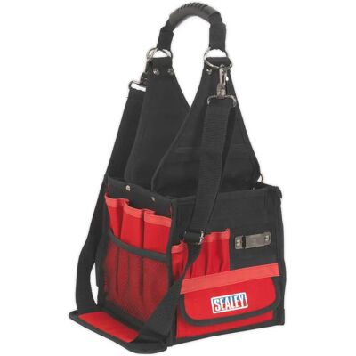 Sac de rangement pour outils Sealey AP518 - Plusieurs poches & transport confortable - Publicité Sac de rangement pour outils Sealey AP518 - Plusieurs poches & transport confortable - Publicité
