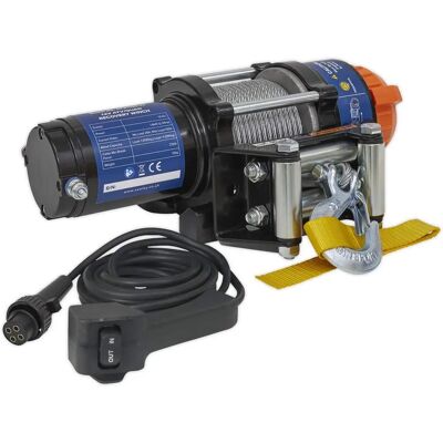 Sealey ATV1135 Recovery Winch - ATV/Quad 1135kg Line Pull 12V Sealey ATV1135 Recovery Winch - ATV/Quad 1135kg Line Pull 12V