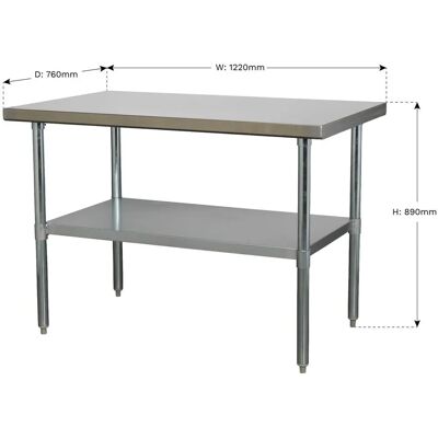 Sealey AP1248SS Stainless Steel Workbench - 1.2m Sealey AP1248SS Stainless Steel Workbench - 1.2m