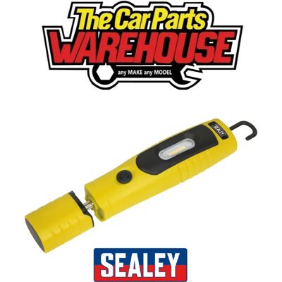 Sealey LED3602Y Rechargeable 360 Inspection Lamp - Yellow - Inspection Light Sealey LED3602Y Rechargeable 360 Inspection Lamp - Yellow - Inspection Light
