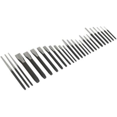 Sealey AK9298 Punch & Chisel Set - 26pc Sealey AK9298 Punch & Chisel Set - 26pc