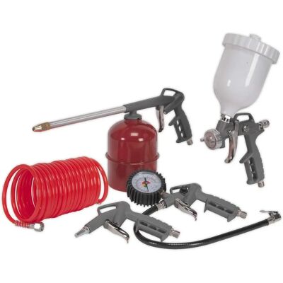 Sealey SA33G Air Accessory Kit - 5pc Sealey SA33G Air Accessory Kit - 5pc
