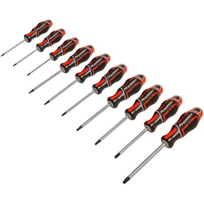 Sealey AK4324 Screwdriver Set 10pc TRX-Star GripMAX - Red - Screwdriver Set Sealey AK4324 Screwdriver Set 10pc TRX-Star GripMAX - Red - Screwdriver Set
