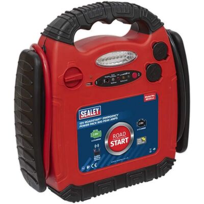 Sealey RS131 Emergency Power Pack - RoadStart - 12V 900 Peak Amps Sealey RS131 Emergency Power Pack - RoadStart - 12V 900 Peak Amps