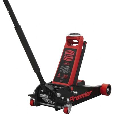 Sealey 4040AR Trolley Jack 4tonne Rocket Lift Red - Trolley Jack Sealey 4040AR Trolley Jack 4tonne Rocket Lift Red - Trolley Jack