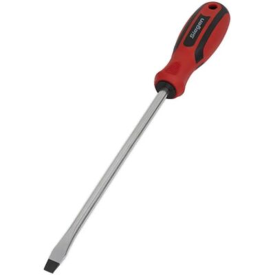 Sealey S01177 Slotted Screwdriver - Screwdriver - Contoured Soft Grip Handle Sealey S01177 Slotted Screwdriver - Screwdriver - Contoured Soft Grip Handle