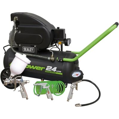Sealey SAC2420EPK Compressor 24L - Heavy Duty Workshop Air Tool Sealey SAC2420EPK Compressor 24L - Heavy Duty Workshop Air Tool