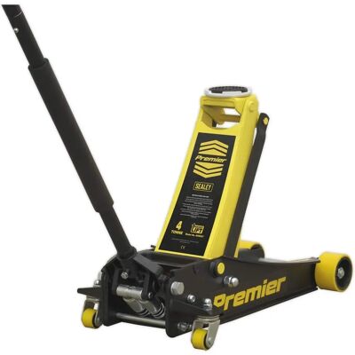 Sealey 4040AY Trolley Jack 4tonne Rocket Lift Yellow - Trolley Jack 4 Tonne Low Profile Rocket Lift Yellow Sealey 4040AY Trolley Jack 4tonne Rocket Lift Yellow - Trolley Jack 4 Tonne Low Profile Rocket Lift Yellow