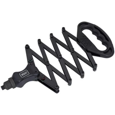 Sealey AK399 Lazy Tongs Riveter - Heavy-Duty Riveter with Aluminium Head Sealey AK399 Lazy Tongs Riveter - Heavy-Duty Riveter with Aluminium Head