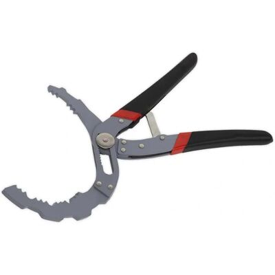 Sealey AK6421 Oil Filter Pliers - Angled Sealey AK6421 Oil Filter Pliers - Angled