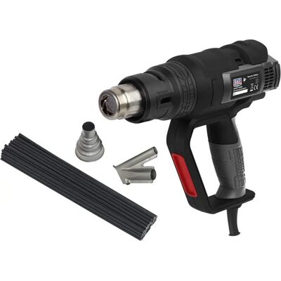 Sealey HS102K Plastic Welding Kit - Hot Air Gun, 36 ABS Rods, 2000W Sealey HS102K Plastic Welding Kit - Hot Air Gun, 36 ABS Rods, 2000W