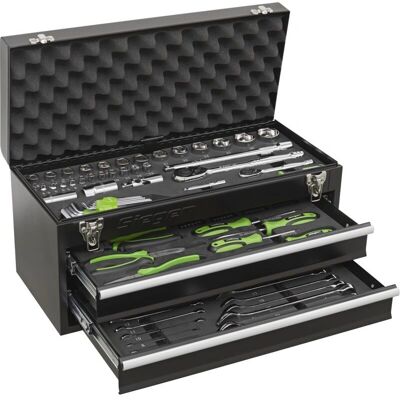 Siegen Tools - S01055 - 2 Drawer - 90pcKit - Tool Chest Siegen Tools - S01055 - 2 Drawer - 90pcKit - Tool Chest