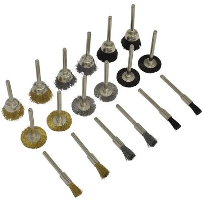 Sealey RTA18WB Rotationswerkzeug-Bürstenset - 18 Stück Sealey RTA18WB Rotationswerkzeug-Bürstenset - 18 Stück