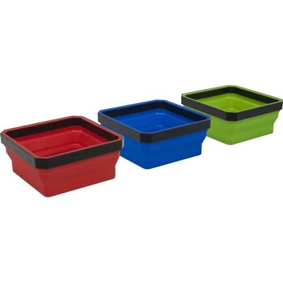Sealey Pack de 3 Plateaux magnétiques pliables - Organisateur d'outils - Publicité Sealey Pack de 3 Plateaux magnétiques pliables - Organisateur d'outils - Publicité