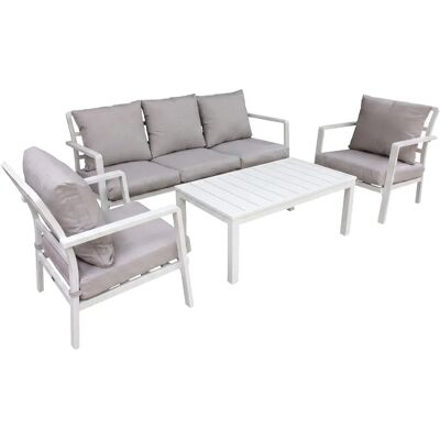 Dellonda - Kyoto DG52 - Aluminium - 4-piece - Outdoor furniture set Dellonda - Kyoto DG52 - Aluminium - 4-piece - Outdoor furniture set
