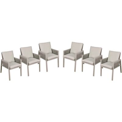 Dellonda - DG49 - Armrests - Garden Patio Dining Chair Dellonda - DG49 - Armrests - Garden Patio Dining Chair