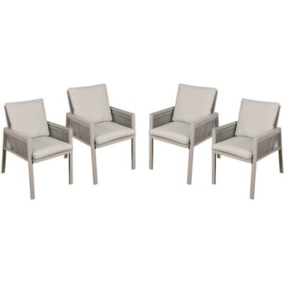 Dellonda DG50 Fusion Armrests Garden Chair - Chair Dellonda DG50 Fusion Armrests Garden Chair - Chair