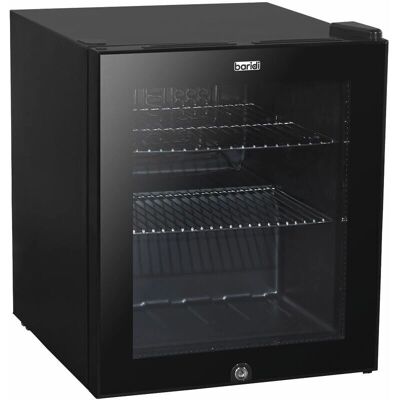 Dellonda Model Dh12 - 50L Black Glass Mini Fridge with Light Dellonda Model Dh12 - 50L Black Glass Mini Fridge with Light
