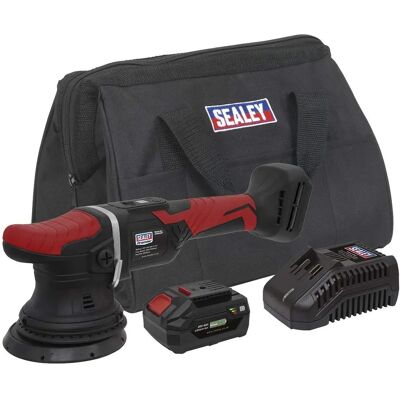 Sealey CP20VOPKIT 20V Cordless Orbital Polisher Kit - Orbital Polisher Sealey CP20VOPKIT 20V Cordless Orbital Polisher Kit - Orbital Polisher