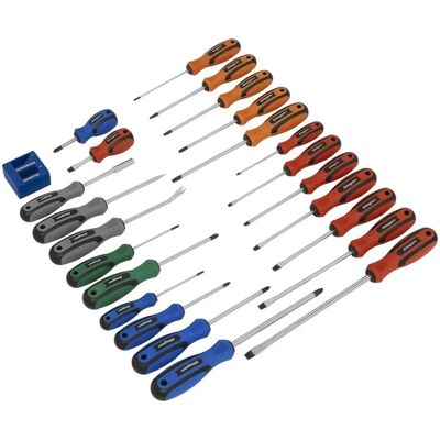 Siegen Tools S0617 Soft Grip Screwdriver Set - Screwdriver Set Siegen Tools S0617 Soft Grip Screwdriver Set - Screwdriver Set