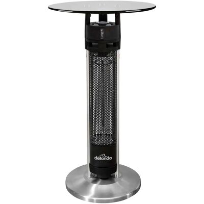 Dellonda Bistro Table Heater - LED & Sensors, 95cm, Black Dellonda Bistro Table Heater - LED & Sensors, 95cm, Black