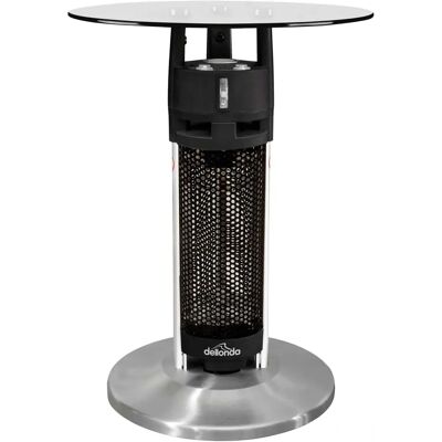 Dellonda - Bistro - Tempered Glass Top - 65cm - Table Heater Dellonda - Bistro - Tempered Glass Top - 65cm - Table Heater