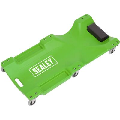 Sealey SCR80HV Hi-Vis Green Composite Creeper - 6 Wheels - Low Profile Sealey SCR80HV Hi-Vis Green Composite Creeper - 6 Wheels - Low Profile