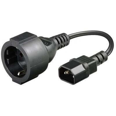 Microconnect PE130075 cavo di alimentazione - accoppiatore C14 - 0,23 m Microconnect PE130075 cavo di alimentazione - accoppiatore C14 - 0,23 m