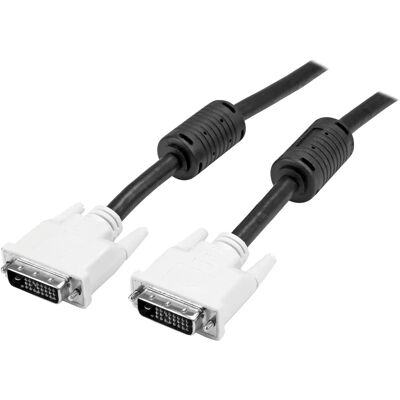 Startech 5m DVI Dual Link Kabel - Hane till Hane Digital Skärm Startech 5m DVI Dual Link Kabel - Hane till Hane Digital Skärm