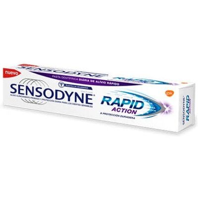 Sensodyne Action Rapide - Dentifrice - 75 mL - Publicité Sensodyne Action Rapide - Dentifrice - 75 mL - Publicité