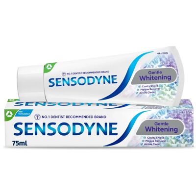 Sensodyne - Gentle Whitening Fluoride Toothpaste - 75ml Sensodyne - Gentle Whitening Fluoride Toothpaste - 75ml