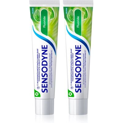 Pasta do Zębów Sensodyne z Fluorem dla Wrażliwych Zębów - Pasta Pasta do Zębów Sensodyne z Fluorem dla Wrażliwych Zębów - Pasta