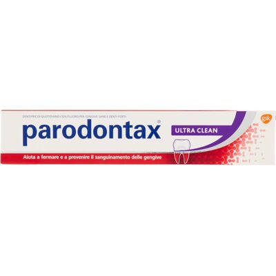 Parodontax Ultra Clean 75ml - Dentifricio per pulizia profonda e gengive forti Parodontax Ultra Clean 75ml - Dentifricio per pulizia profonda e gengive forti