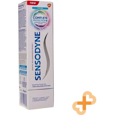 Dentifrice Sensodyne Protection Complète - Soin Quotidien Tout-en-Un - Publicité Dentifrice Sensodyne Protection Complète - Soin Quotidien Tout-en-Un - Publicité