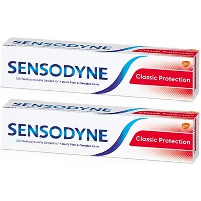 Sensodyne Classic Protection 2x75ml - Dentifricio Sensodyne Classic Protection 2x75ml - Dentifricio