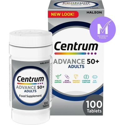 Centrum 50+ Multivitamines - Multivitamines - Publicité Centrum 50+ Multivitamines - Multivitamines - Publicité